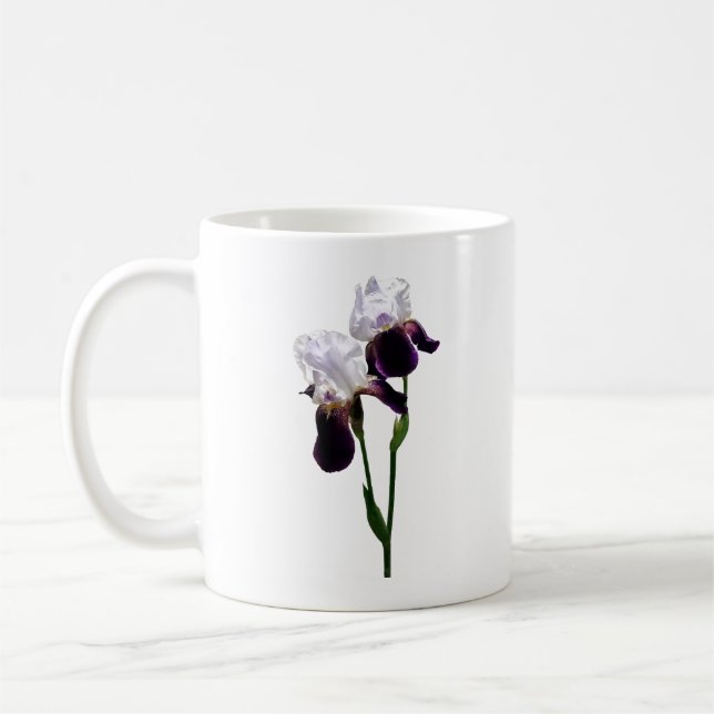Irisar i kärlek kaffemugg (Vänster)