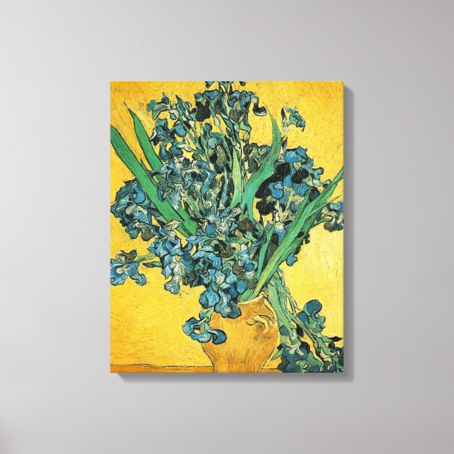 Irisar - Van Gogh - c1890 Canvastryck (Framsida)