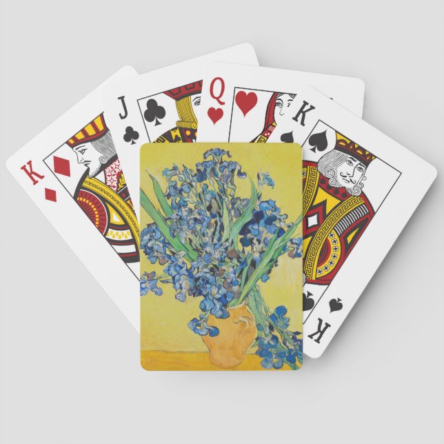 Irisar Vincent van Gogh    Casinokort (Baksidan)