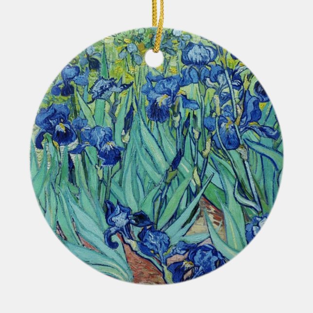 Irisar, Vincent van Gogh Julgransprydnad Keramik (Framsidan)