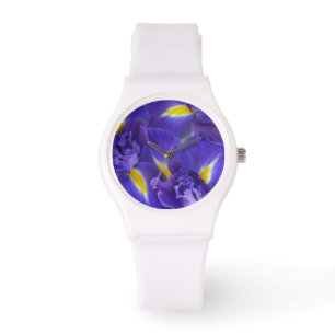Irisblommor Armbandsur