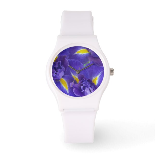 Irisblommor Armbandsur (Framsida)