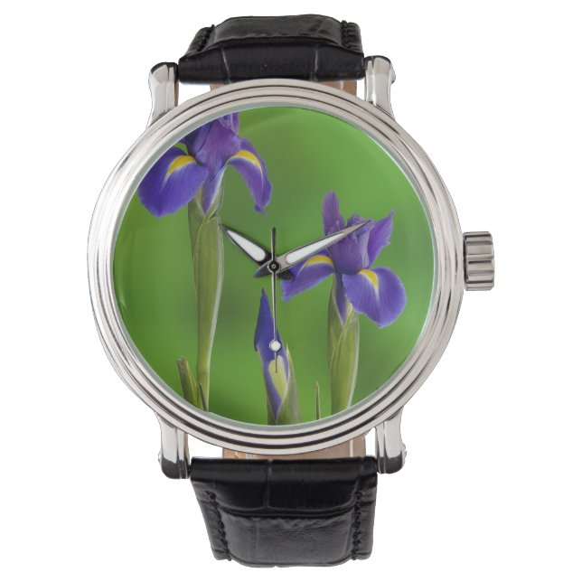 Irisblommor Armbandsur (Framsida)
