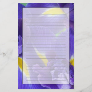 Irisblommor Brevpapper
