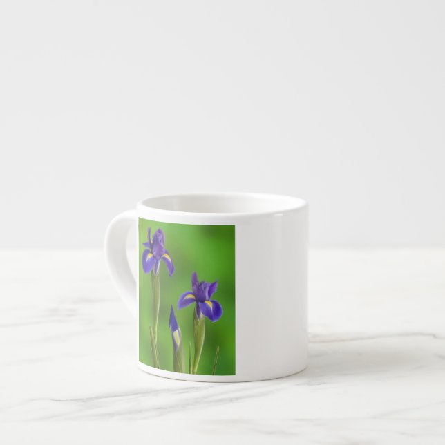 Irisblommor Espressomugg (Framsida vänster)