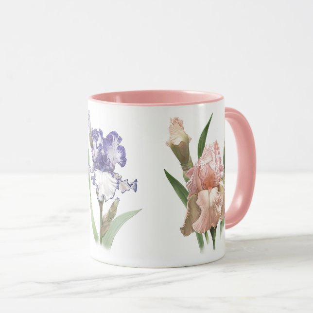 Irisblomsterträdgård Mugg (Framsida höger)