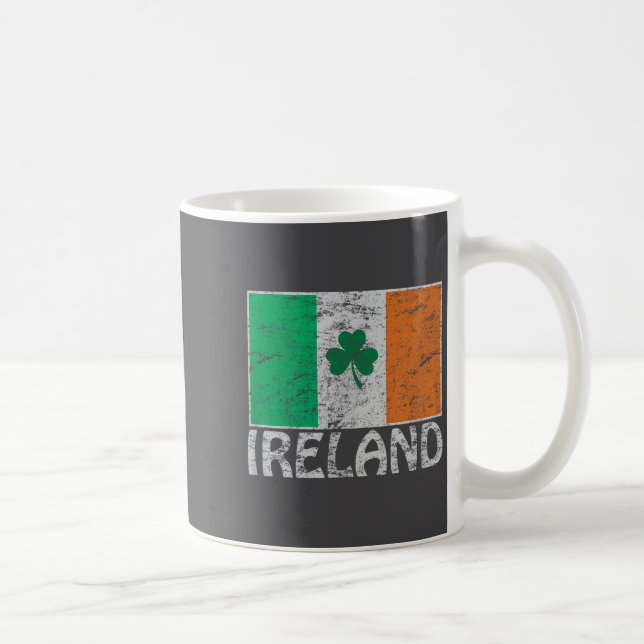 Irische &amp; Irland Flagge Co. Ireland Flag Irish Kaffemugg (Höger)