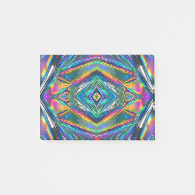 Irischerande krom Post It-lappar Post-it Block (Framsida)