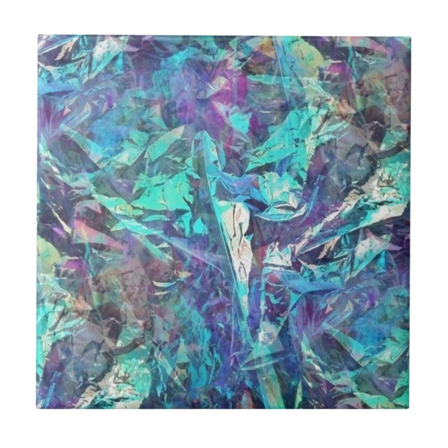 iriserande kakelplatta (Framsidan)