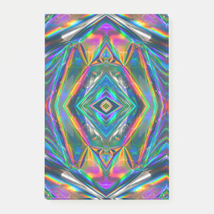 Iriserande krom Post It-lappar Post-it Block
