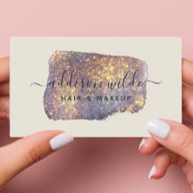Iriserande lila guld glamör glitter