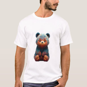 Iriserande Luffiga Björnmannen T Shirt