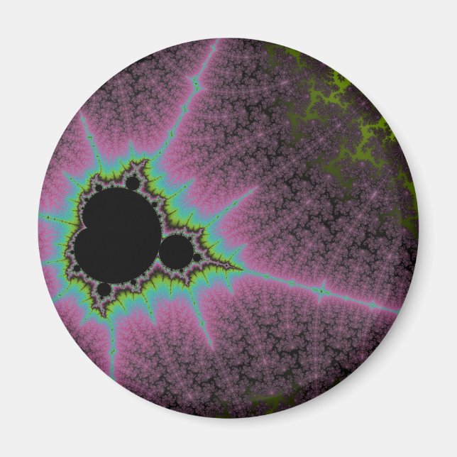 Iriserande Mini Bröd Magnet (Framsidan)