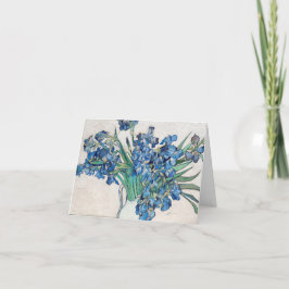 Iriserar (1890) av Vincent Van Gogh. Tack Kort