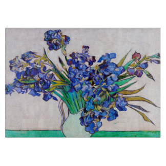 Irisering av blommor av Vincent Van Gogh-Bordstabl
