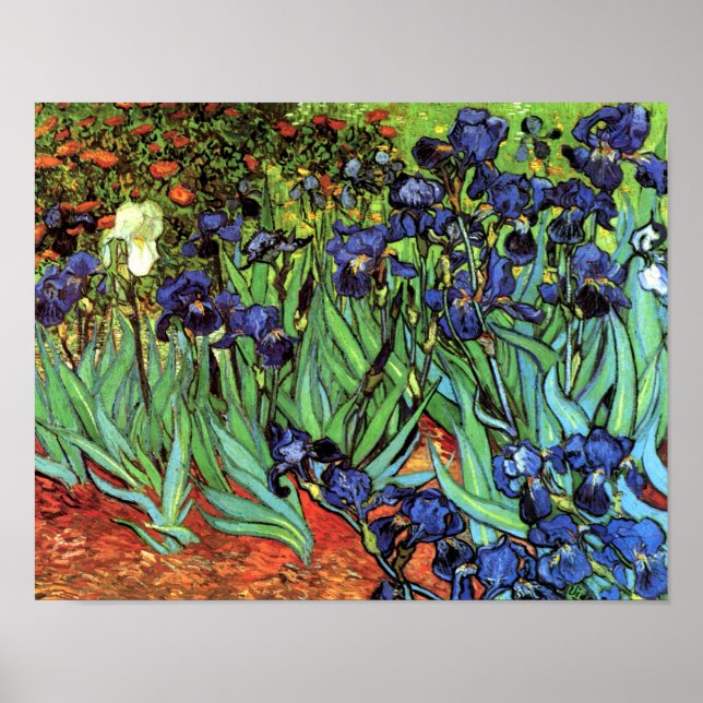 Irisering av Van Gogh Fine Art Poster Skriv ut (Framsidan)