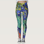 Irisering av Vincent van Gogh Leggings<br><div class="desc">Irises av Vincent van Gogh,  1889.</div>