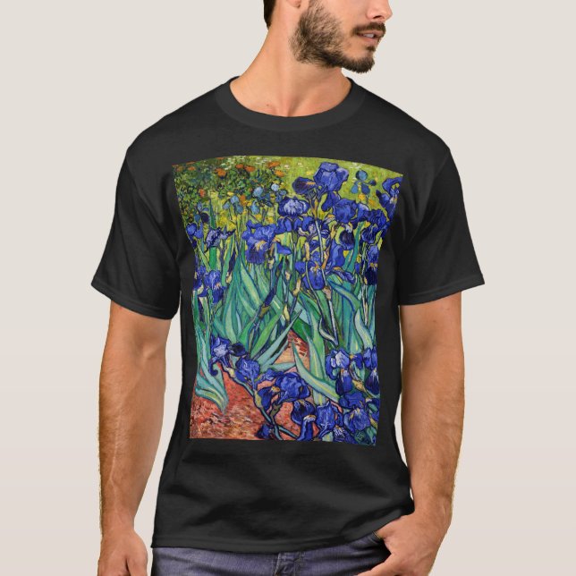 Irisering av Vincent van Gogh T Shirt (Framsida)
