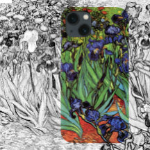 Irisering av Vincent van Gogh, Vintage Garden Art