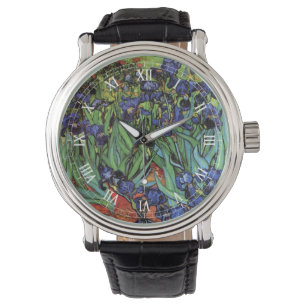 Irisering av Vincent van Gogh, Vintage Garden Art Armbandsur