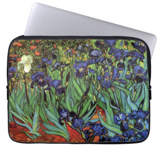 Irisering av Vincent van Gogh, Vintage Garden Art Laptop Sleeve
