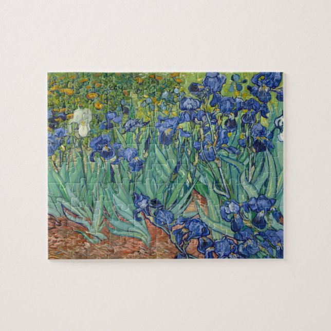 Irisering genom Van Gogh Modern konsmålning Pussel (Horisontell)