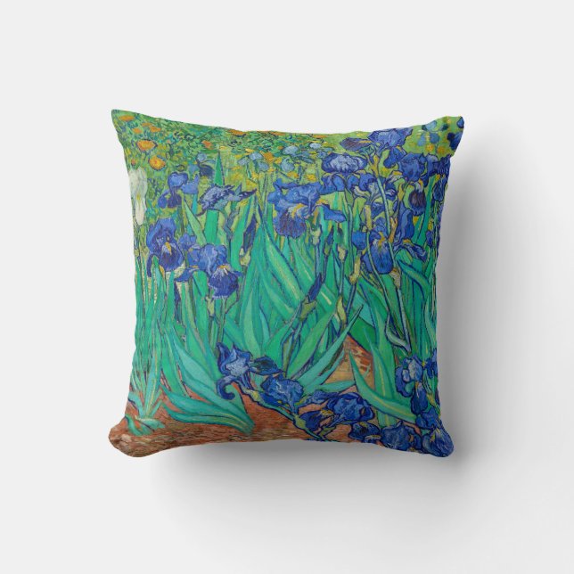 Irises, 1889 av Vincent van Gogh Dekorativ kudde (Framsida)