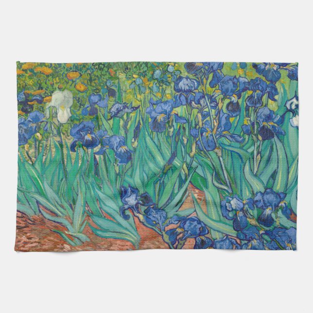 Irises 1889 kökshandduk (Horisontell)