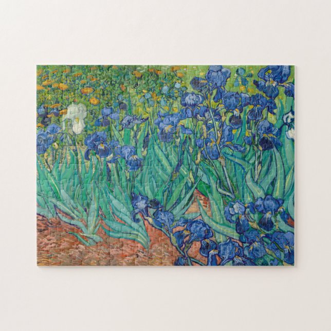 Irises 1889 pussel (Horisontell)