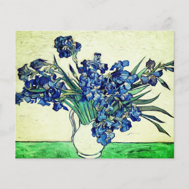 Irises (1890) av Vincent Van Gogh (Framsida)