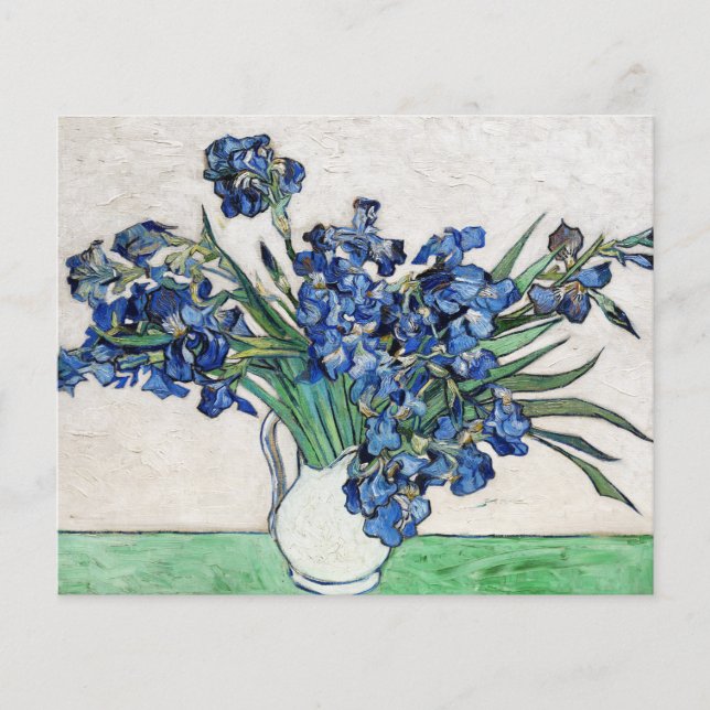 Irises (1890) av Vincent Van Gogh (Framsida)