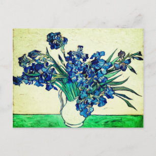 Irises (1890) av Vincent Van Gogh Vykort