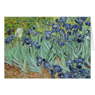 Irises av Van Gogh Hälsningskort