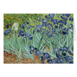 Irises av Van Gogh Hälsningskort