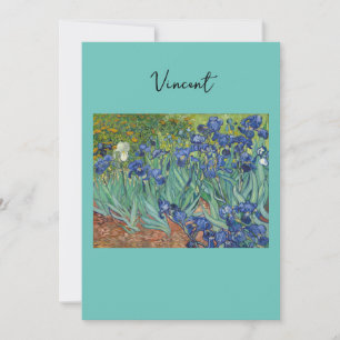 Irises av Van Gogh Julkort
