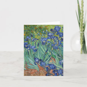 Irises av Van Gogh Kort