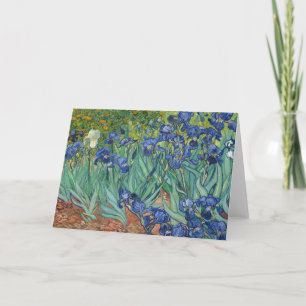 Irises av Van Gogh Kort