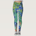 Irises av Van Gogh Leggings<br><div class="desc">Irises av Van Gogh.
Behaga besök mitt lager för mer intressant design och mer prima färg.
=> zazzle.com/iwheels*</div>