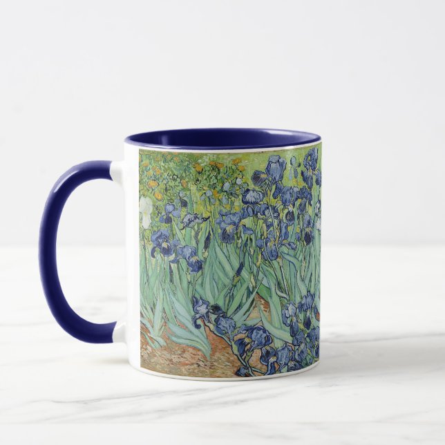 Irises av Van Gogh Mugg (Vänster)