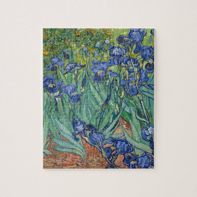 Irises av Van Gogh Pussel (Vertikal)
