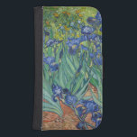 Irises av Van Gogh Samsung S4 Plånboksfodral<br><div class="desc">Irises är ett av många målningar och tryck av irises av den holländska konstnären Vincent Van Gogh. Irises var målade stunder Vincent Van Gogh bodde på asylen på Sanktt Paul-de-Mausole i Sanktt-Rémy-de-Provence,  frankrike,  i i fjol för hans död i 1890.</div>