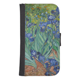 Irises av Van Gogh Samsung S4 Plånboksfodral