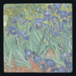 Irises av Van Gogh Stenunderlägg<br><div class="desc">Vanliga,  minimalistiska,  moderna utformningar. De är enkla,  attraktiva,  unika.</div>