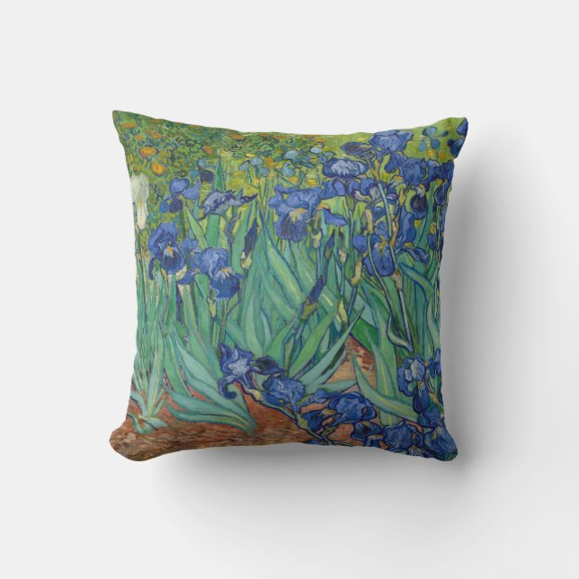Irises av Vincent Van Gogh 1889 Kudde (Framsida)