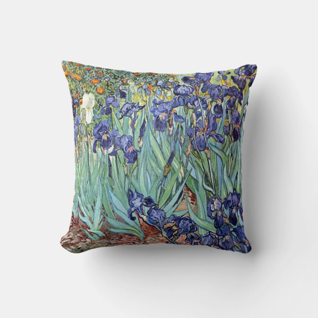 Irises av Vincent Van Gogh 1898 Kudde (Framsida)