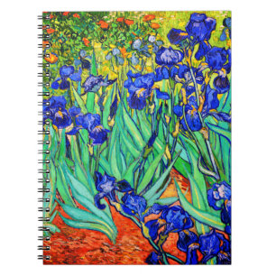 Irises av Vincent Van Gogh Anteckningsbok