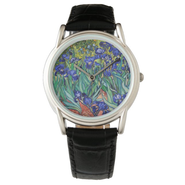 Irises av Vincent van Gogh Armbandsur (Framsida)