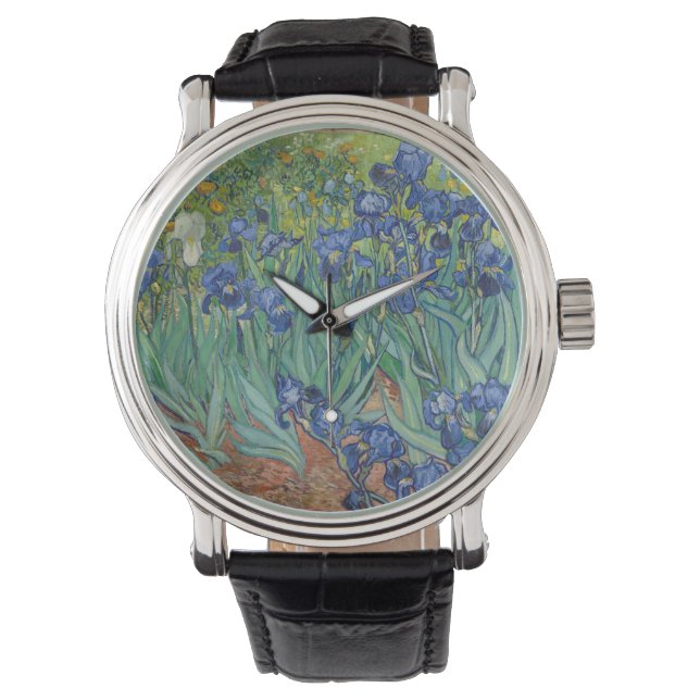 Irises av Vincent Van Gogh Armbandsur (Framsida)