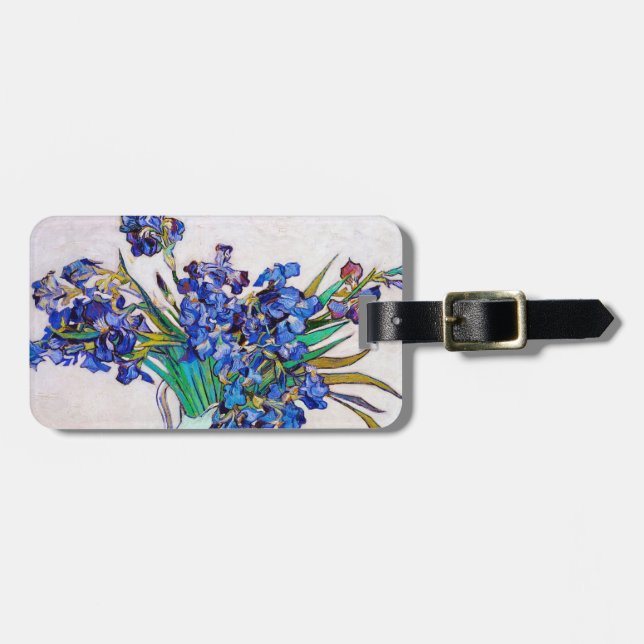 Irises av Vincent Van Gogh Bagagebricka (Horisontell Framsida)