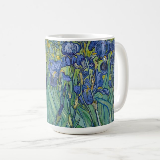 Irises av Vincent Van Gogh Kaffemugg (Framsida höger)